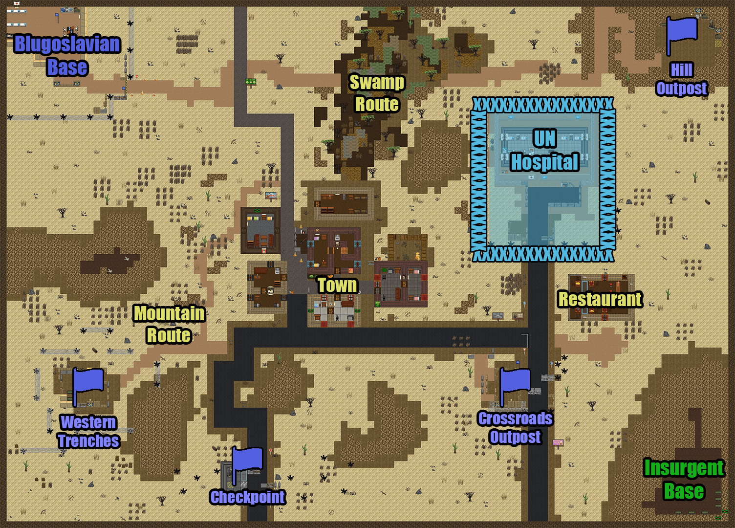 Valley map